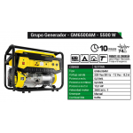 GENERADOR 5500W/GM6500AM 13HP