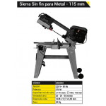 SIERRA SIN FIN METAL 115MM - 220V