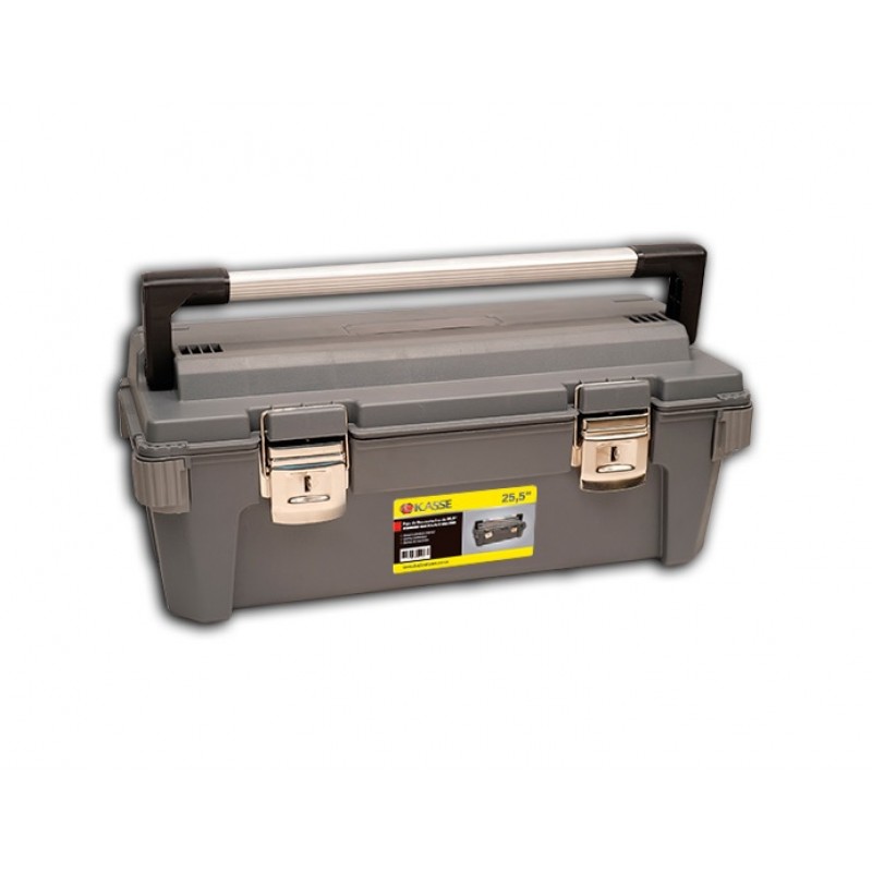 CAJA PLASTICA 26" 65X28X27 MANIJA ALUM. M/ALU