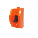 LLAVE BIPOLAR 20A NARANJA