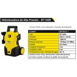 HIDROLAVADORA 110BAR**BT140R**