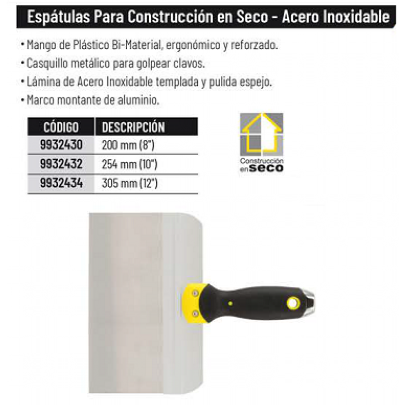 ESPATULA CONST.SECO 300MM