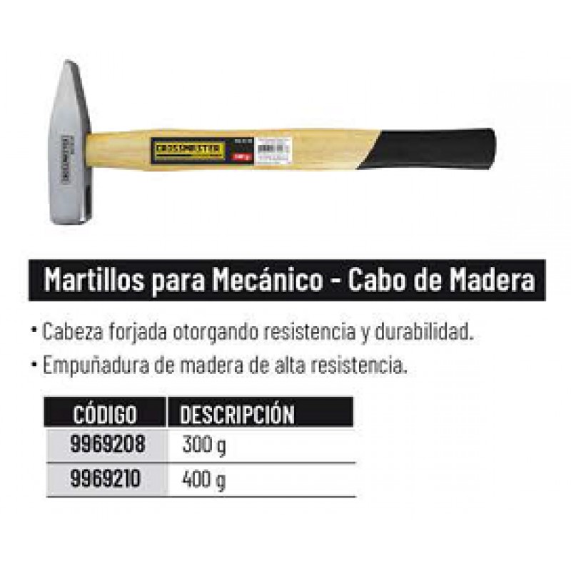 MARTILLO MECANICO 400GRS.