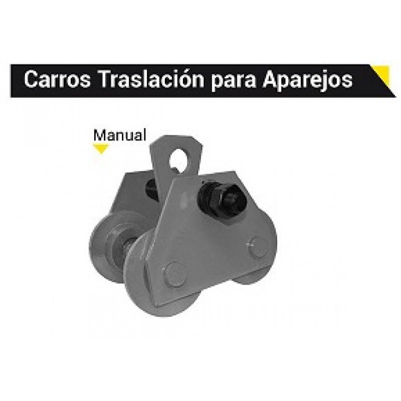 CARRO P/APAREJO MANUAL 1TN.