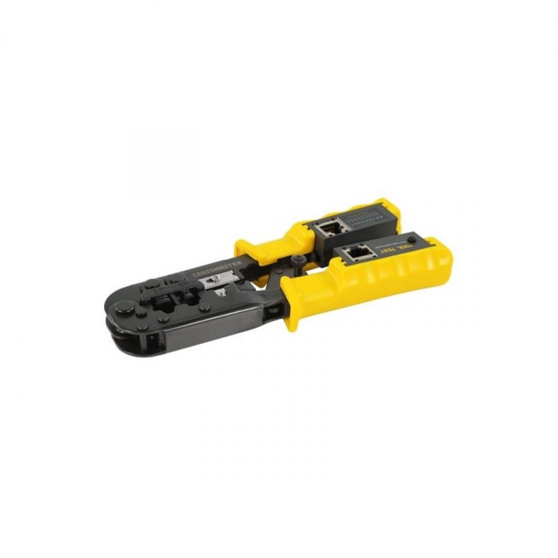 PINZA CRIMPEADORA PELA/CORTA CABLE C/TESTER