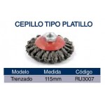 CEPILLO CIRC.AMOL.4" TREN/PLANO