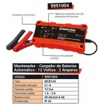 CARGADOR BATERIA (2A) MANTENEDOR