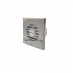 EXTRACTOR BANO 4" ACERO INOX.(10CM)