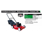 CORTADORA CESPED EXPL.3.75HP.C/BOL.20" B&S COMPA