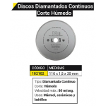 DISCO DIAMANTADO CONTIN. 4½"