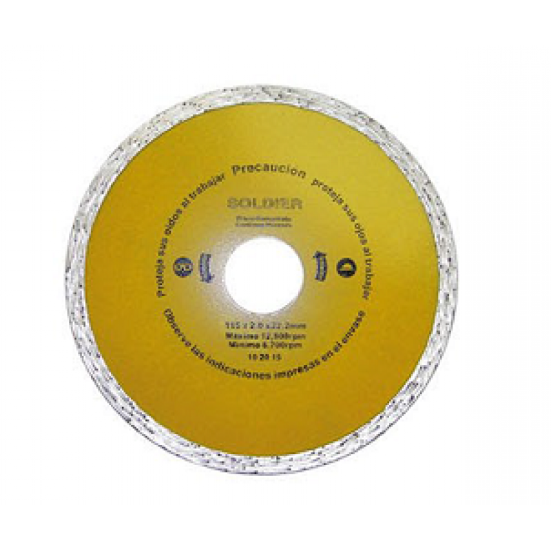 DISCO DIAMANTADO CONTIN. 7"