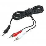 CABLE ARMADO RCA A MINIPLUG STE