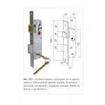 CERRADURA CAJA ANGOSTA 20 X 186