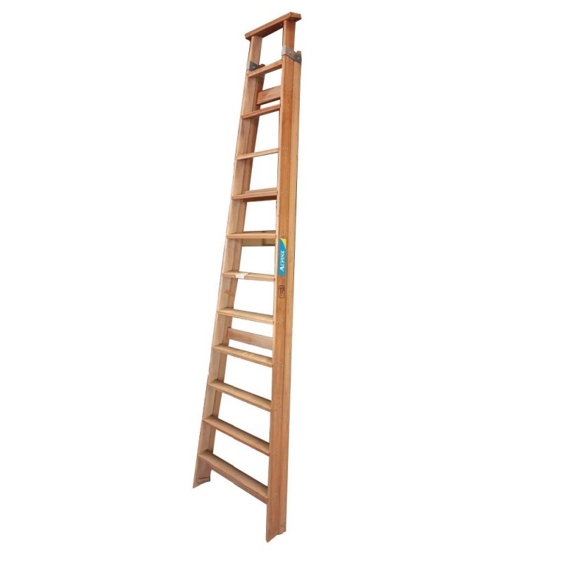 ESCALERA MADERA EXT.12  3.80/5.60M.