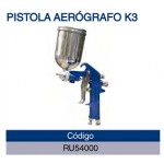 PISTOLA PINTAR AEROGRAFO ALUMINIO K-3