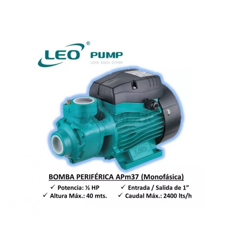 BOMBA ELECT. 1/2HP.40L/M.PER.