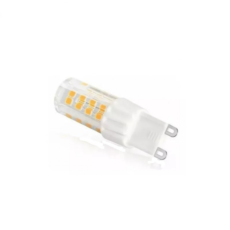 LAMPARA BIPIN LED G9 7,5W CALIDA 220V.