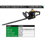 CORTACERCO EXPLOSION 25,4CC.  -