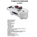 TANQUE PULVERIZADOR 12V - 50 LITROS